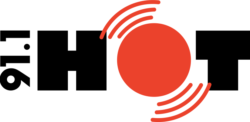 91.1 Hot FM logo